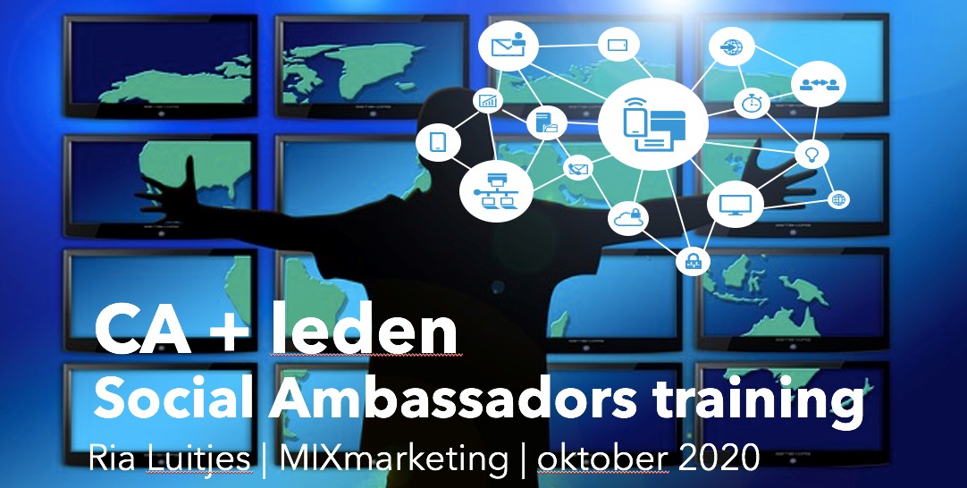 CA+ Social Ambassadors training, doe mee!